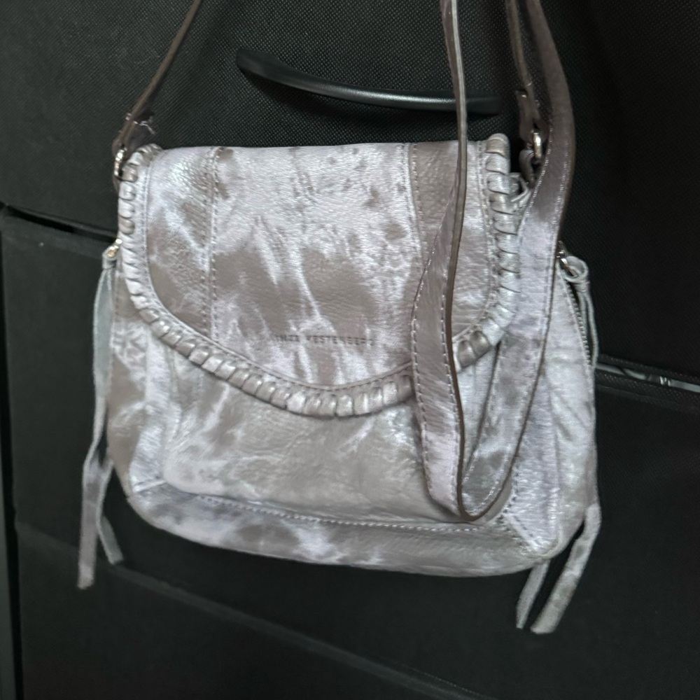 Aimee Kestenberg All For Love Mini Crossbody in Grey Tie Dye